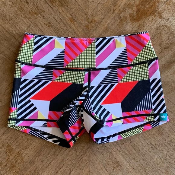 WodBottom Color Block Shorts - Picture 1 of 3